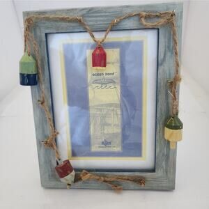 Russ Hand painted Fishing Themed 5x7 frame